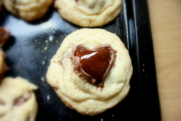 Caramel-filled heart - now that's true love indeed <3