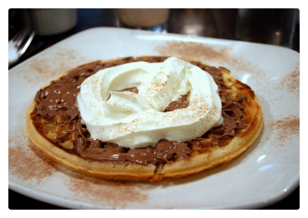 Waffles are good for breakfast too... Revelations knows how to maximise on the Bar One too, which is great! 